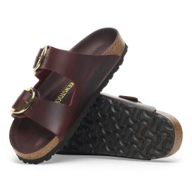 Birkenstock Sandalo Donna Arizona Big Buckle zinfandel, Oiled Leather