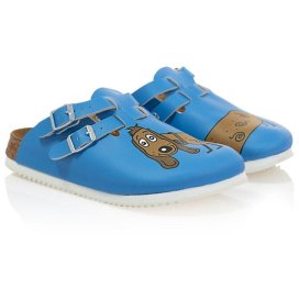 Birkenstock Clog Donna Kay SL dog blue, Birko Flor