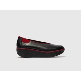 Slip on Fly London JURY470FLY Black, Leather