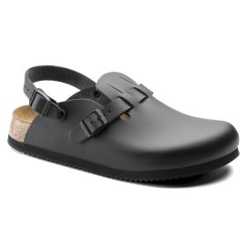 Birkenstock Clog Donna Kay SL Women black, Natural Leather