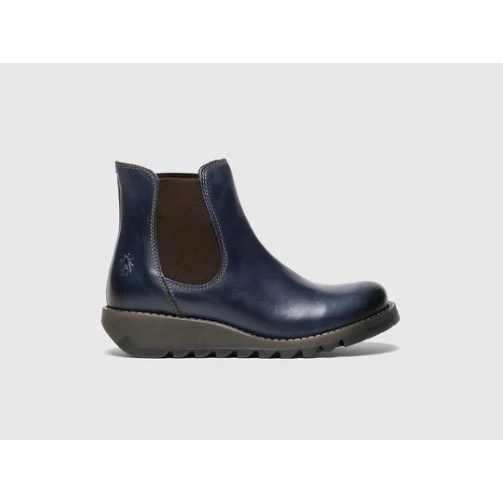 Stivaletto Fly London SALV195FLY Blue, Leather