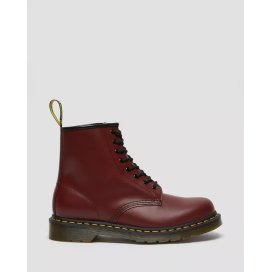 Dr. Martens Stivali stringati 1460 in pelle Smooth Rosso Ciliegia