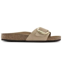 Birkenstock Sandalo Donna Madrid Big Buckle Nabuck Sandcastle