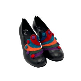 Vladì scarpa con tacco in pelle