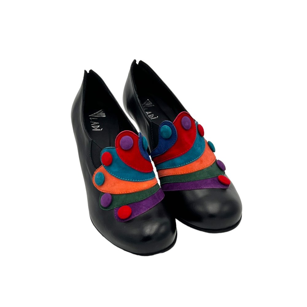 Vladì scarpa con tacco in pelle