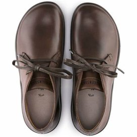 Birkenstock stringata Scarba in pelle naturale Espresso