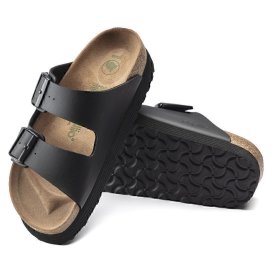 Sandalo Birkenstock Arizona vegan calzata stretta
