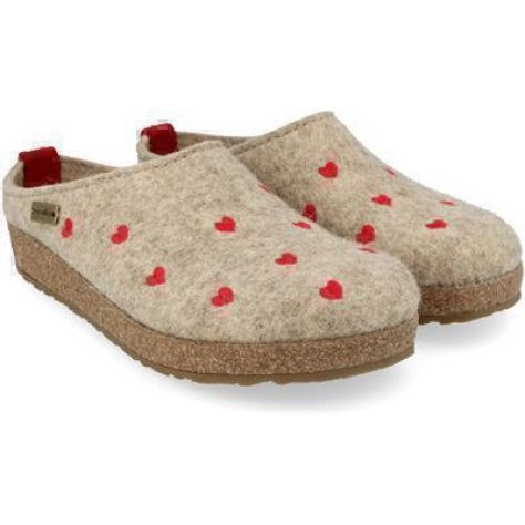 Pantofola Haflinger Cuoricini Pantofola Haflinger Cuoricini