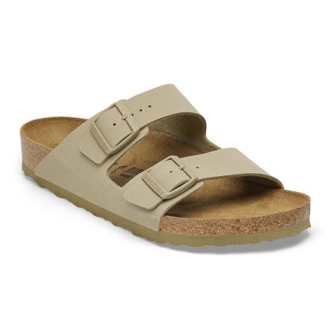 Birkenstock Sandalo Unisex Arizona faded khaki, Birko Flor Birkenstock Sandalo Unisex Arizona faded khaki, Birko Flor