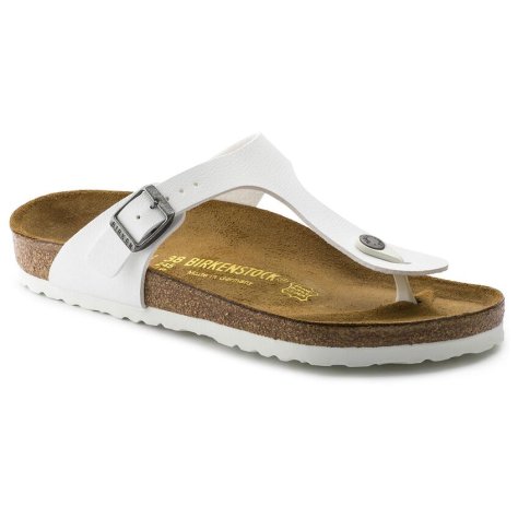 Birkenstock Infradito Unisex Gizeh white, Birko Flor Birkenstock Infradito Unisex Gizeh white, Birko Flor