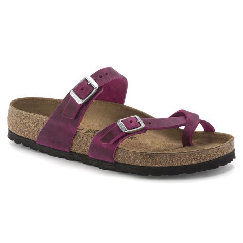 Birkenstock Sandalo Mayari festival fuchsia, Oiled Leather Birkenstock Sandalo Mayari festival fuchsia, Oiled Leather