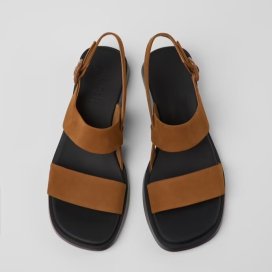 Camper Dana Sandalo da donna con due cinturini in pelle