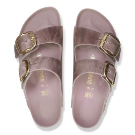 Birkenstock Sandalo Arizona Big Buckle lavender, Oiled Leather