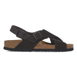 Birkenstock Sandalo Donna Tulum SFB black, Suede Leather