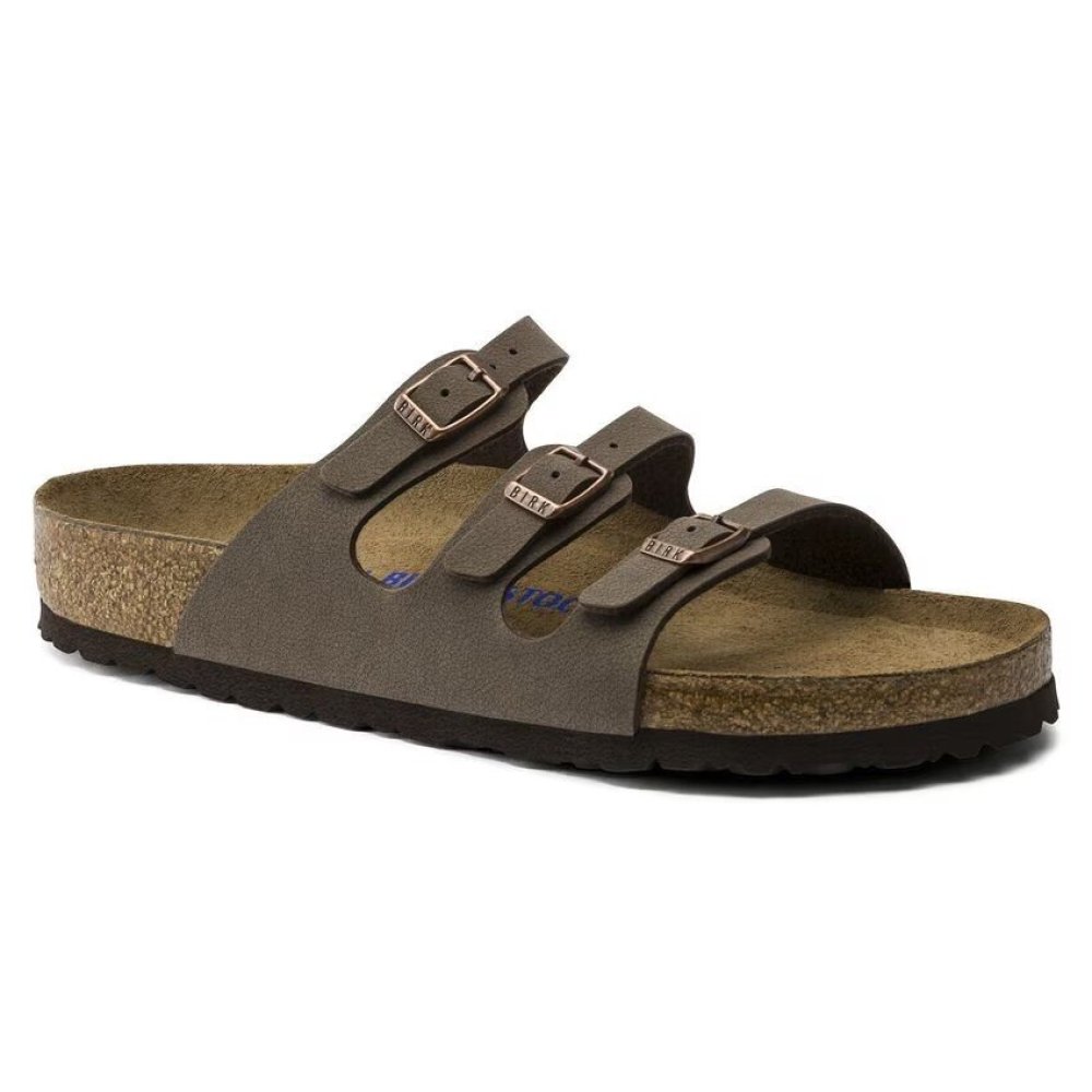 Birkenstock Sandalo Florida SFB mocca, Birkibuc