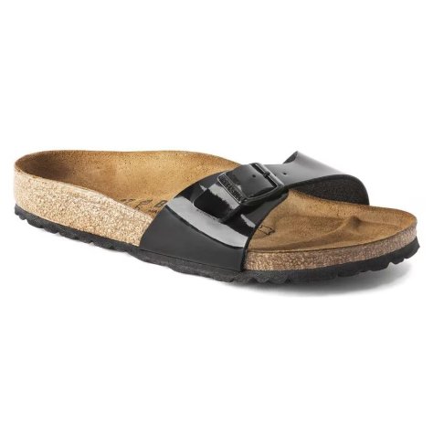 Birkenstock Sandalo Donna Madrid black, Birko Flor Patent Birkenstock Sandalo Donna Madrid black, Birko Flor Patent