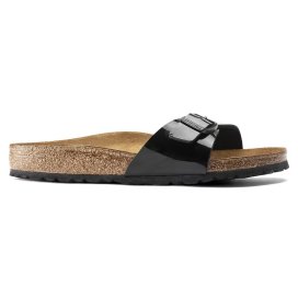 Birkenstock Sandalo Donna Madrid black, Birko Flor Patent