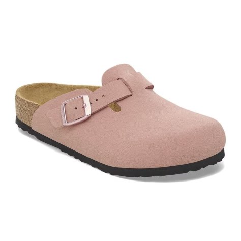 Birkenstock Clog Bambino Boston Kids Pink clay, Birkibuc Birkenstock Clog Bambino Boston Kids Pink clay, Birkibuc