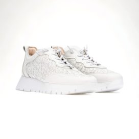 Wonders Sneaker Cario in pelle bianca