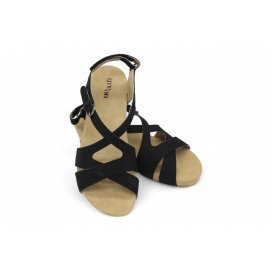 Green Comfort Sandalo con zeppa Vittoria in nabuk