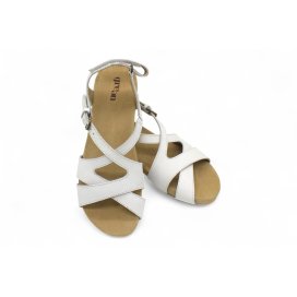 Green Comfort Sandalo con zeppa Vittoria in pelle