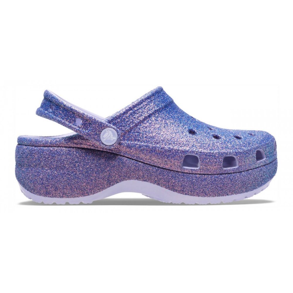 CROCS Platform Irid Glitter Clog