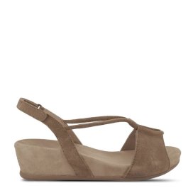 Green Comfort Sandalo Camilla in pelle scamosciata