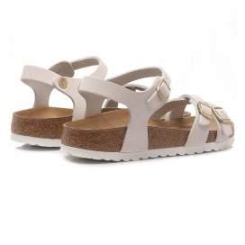 Sandalo Birkenstock Kumba antique white, Nubuck Leather
