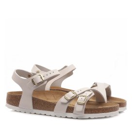 Sandalo Birkenstock Kumba antique white, Nubuck Leather