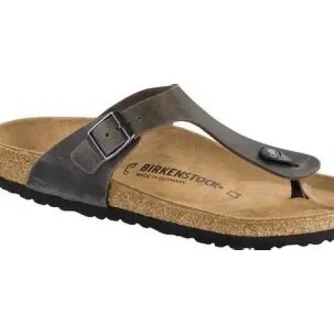 Sandalo Birkenstock Gizeh in pelle oliata Sandalo Birkenstock Gizeh in pelle oliata