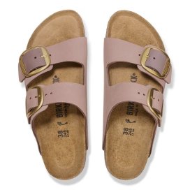 Arizona Big Buckle Faded Purple, Nubuck Birkenstock Sandali Donna 1030528