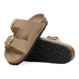Arizona Big Buckle Tabacco Brown, Oiled Leather Birkenstock Sandali Donna