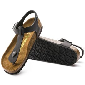 Birkenstock Kairo black, Oiled Leather Sandali Unisex
