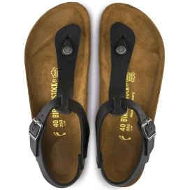 Birkenstock Kairo black, Oiled Leather Sandali Unisex