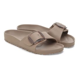 Birkenstock Madrid Big Buckle EVA gray taupe, EVA Sandali Donna