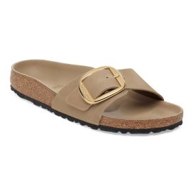Madrid Big Buckle Tabacco Brown, Oiled Leather Birkenstock Sandali Donna
