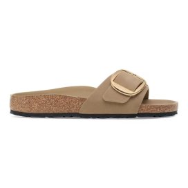 Madrid Big Buckle Tabacco Brown, Oiled Leather Birkenstock Sandali Donna