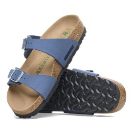 Birkenstock Sandalo Donna Sydney elemental blue veg, Synthetics