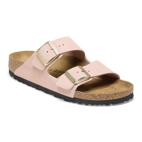 Sandalo Birkenstock Arizona light rose, Suede Leather