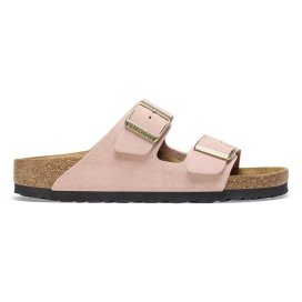 Sandalo Birkenstock Arizona light rose, Suede Leather