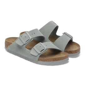 Sandalo Birkenstock Arizona pure sage, Suede Leather