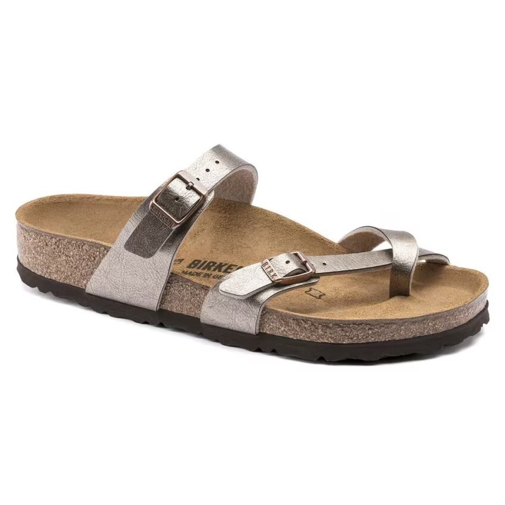 Infradito Birkenstock Mayari graceful taupe, Birko Flor