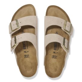 Sandalo Birkenstock Arizona sandcastle, Suede Leather