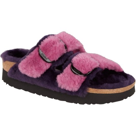 Birkenstock Arizona Big Buckle Platf Shearl, Fur - Calz. S