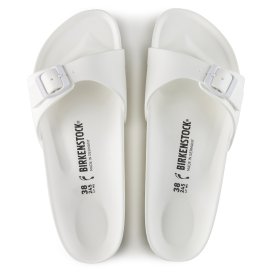 Birkenstock Sandalo in Gomma Madrid EVA white - Calz.N