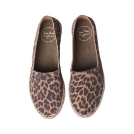 Toni Pons Espadrillas da donna senza tacco con stampa animalier - RUANDA