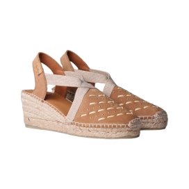 Toni Pons Espadrillas da donna in pelle scamosciata con dettagli ricamati - TATI