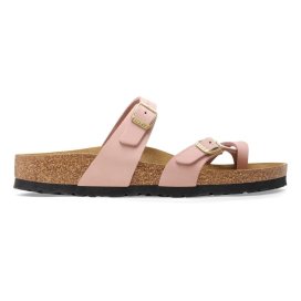 Birkenstock Infradito Donna Mayari Nabuck Soft Pink