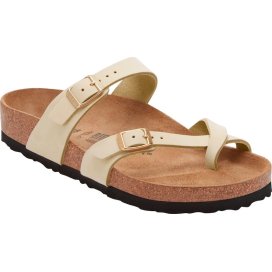 Birkenstock Infradito Donna Mayari Nabuck Ecru