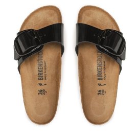 Birkenstock Madrid Big Buckle, Birko Flor Patent - Calz. S